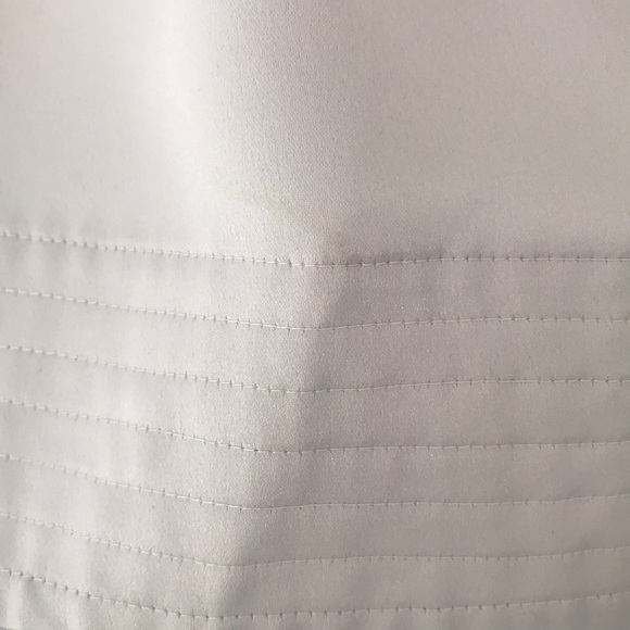 Anthropologie cream satin skirt size 0 - Picture 2 of 8